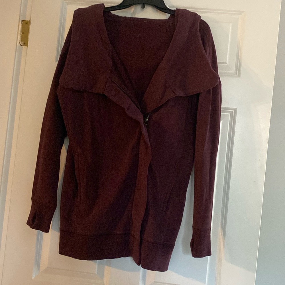 Lululemon hooded zip up sweatshirt